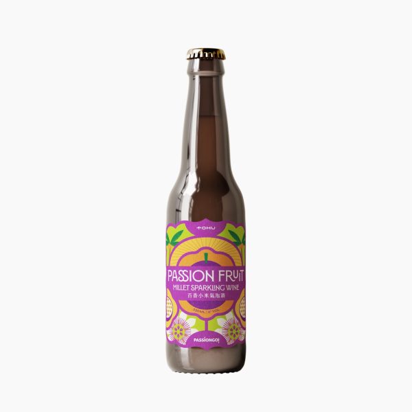 Passion Fruit Sparkling Millet Wine | Tomu x PASSIONGO! Collaboration 330ML